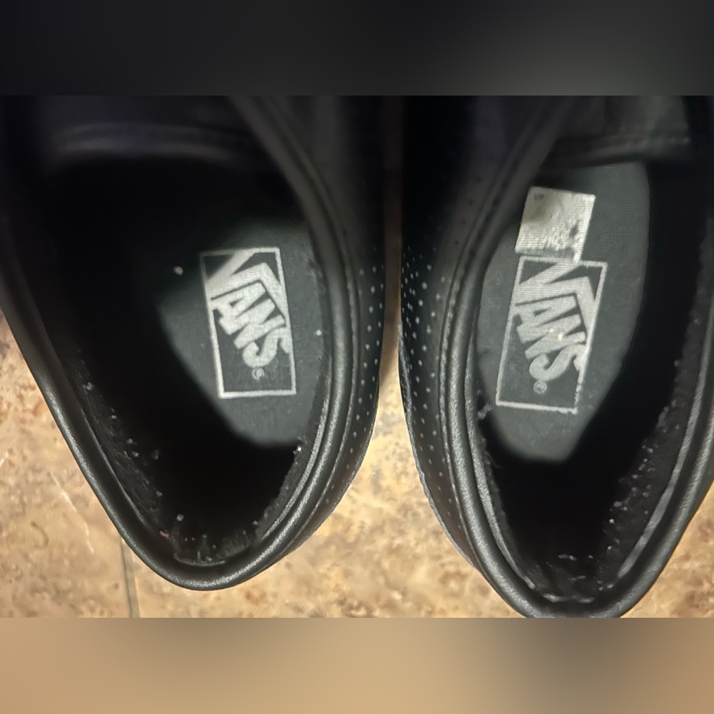 VANS 12 men’s skate Atwood black shoes skater sneakers $92 skateboard guys - Picture 6 of 8